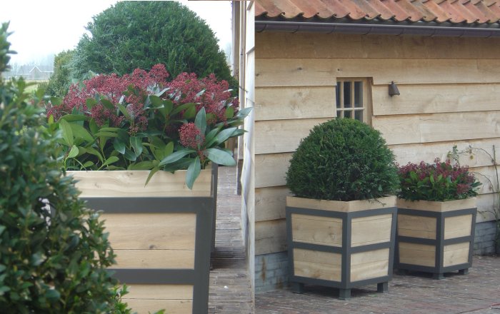 kotera houten plantenbak
